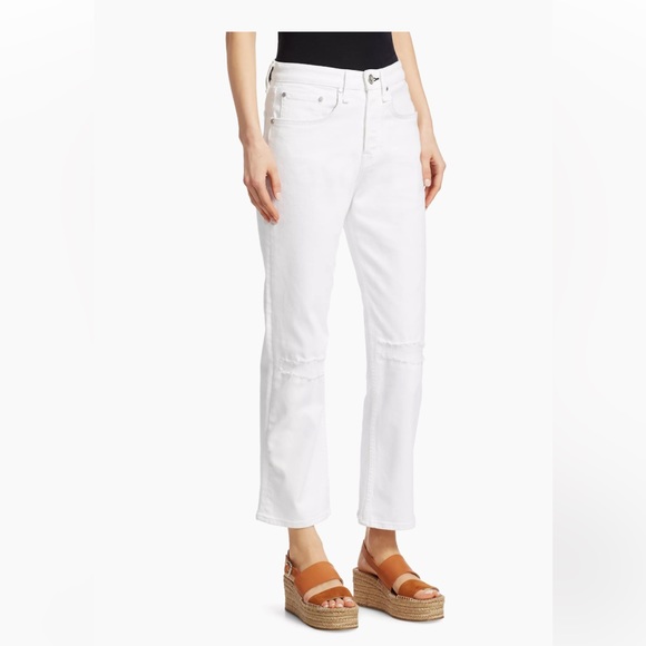 rag & bone Maya High-Rise Ankle Straight Jeans size 26 worn once - Picture 12 of 13